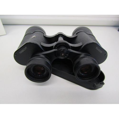 4 - Boxed Swarovski Optic Habicht porro pro prism design binoculars.