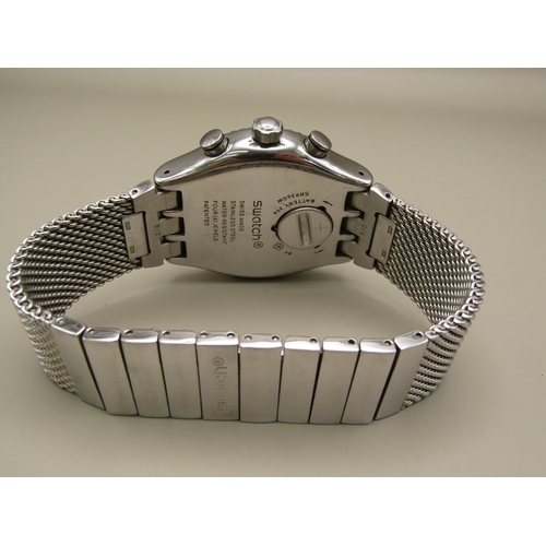 9 - Swatch Irony Chronograph Gents watch.