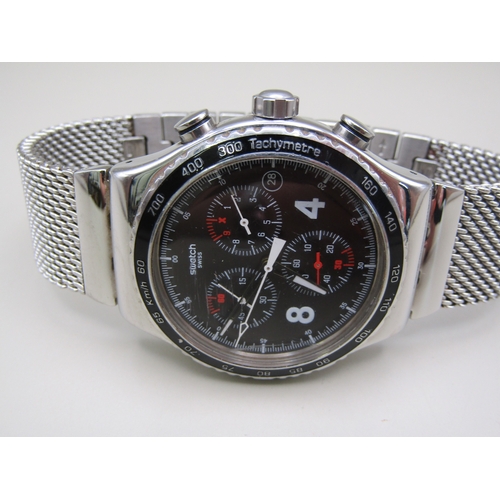 9 - Swatch Irony Chronograph Gents watch.