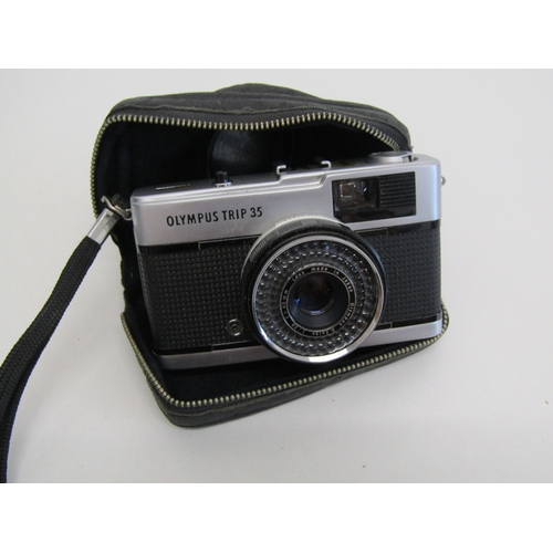 15 - Vintage Olympus Trip 35 camera.