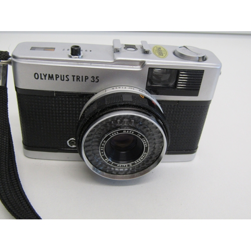 15 - Vintage Olympus Trip 35 camera.