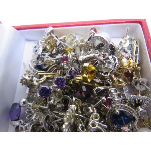 128 - collection of stud earrings