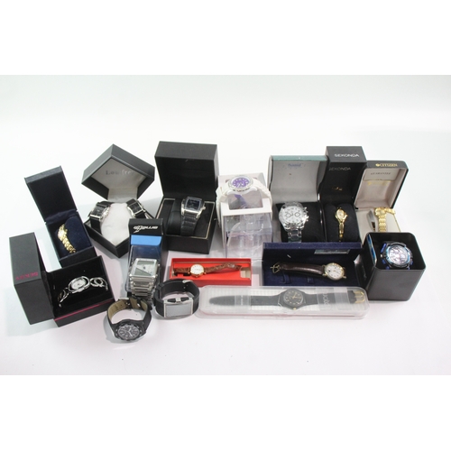 642 - Job Lot Assorted Boxed Watches Quartz Ice Skmei UNTESTED
