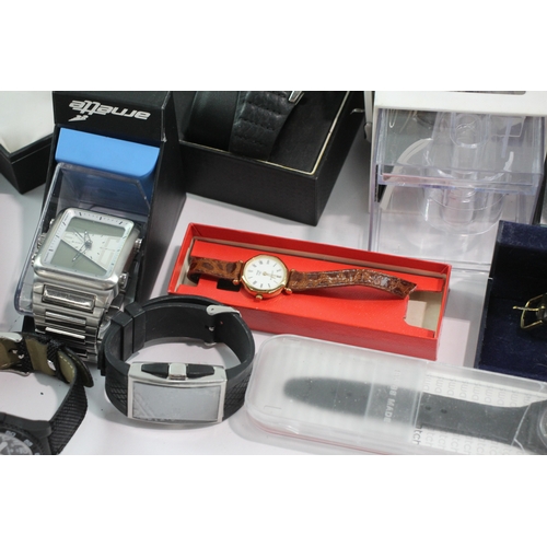 642 - Job Lot Assorted Boxed Watches Quartz Ice Skmei UNTESTED