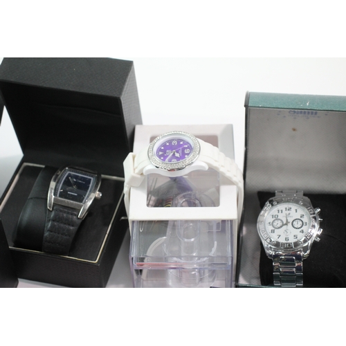 642 - Job Lot Assorted Boxed Watches Quartz Ice Skmei UNTESTED