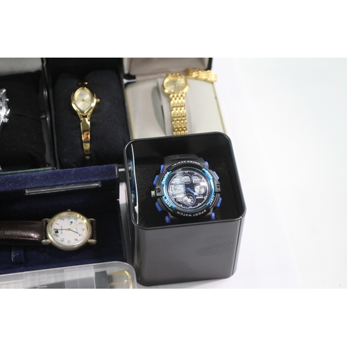 642 - Job Lot Assorted Boxed Watches Quartz Ice Skmei UNTESTED