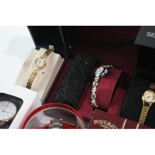 647 - Job Lot Assorted Boxed Watches Quartz Lorus Ben Sherman UNTESTED