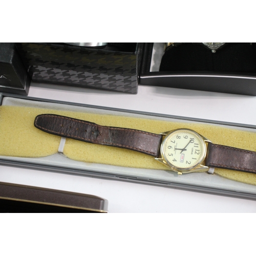 647 - Job Lot Assorted Boxed Watches Quartz Lorus Ben Sherman UNTESTED