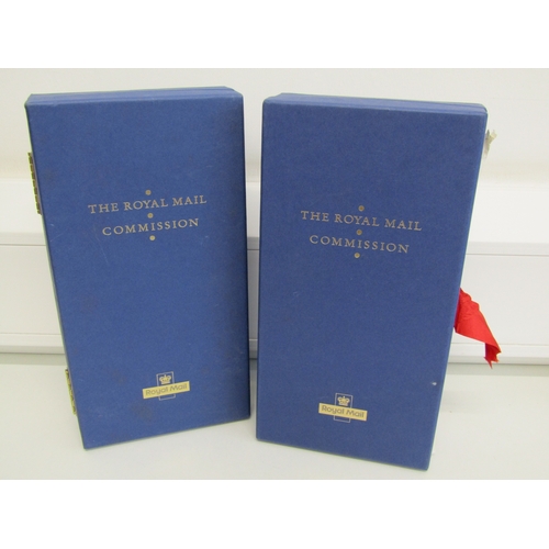 25 - Two boxed Royal Mail Commission long service awards.