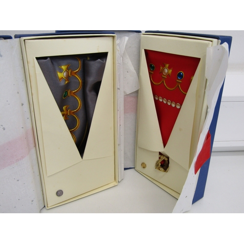 25 - Two boxed Royal Mail Commission long service awards.