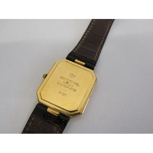 27 - Raymond Weil Geneve watch with pouch.