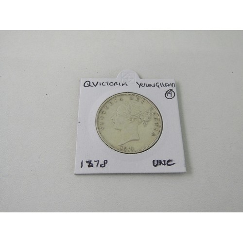 60 - 1872 Queen Victoria gothichea coin in extremley fine condition