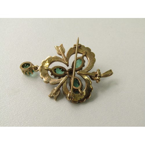 31 - 9ct Gold pendant 5.3 grams