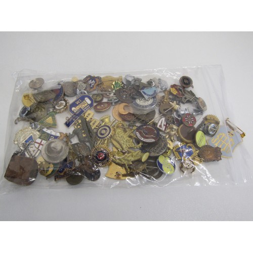 17 - Large collection of pin badges etc
Approx. weight in grams 410