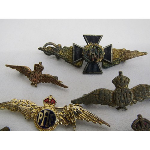 7 - Five RAF sweetheart  badges