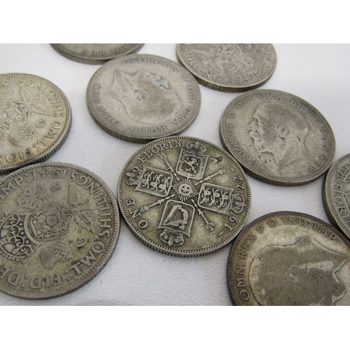 6 - 10 x Florin coins pre 1945
