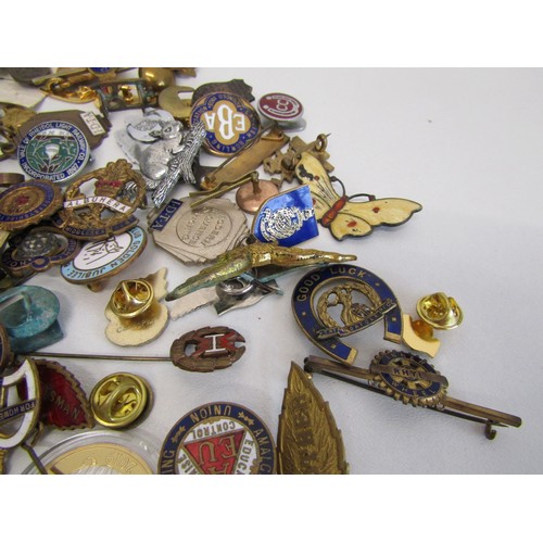 14 - Large collection of pin badges etc
Approx. weight in grams 320