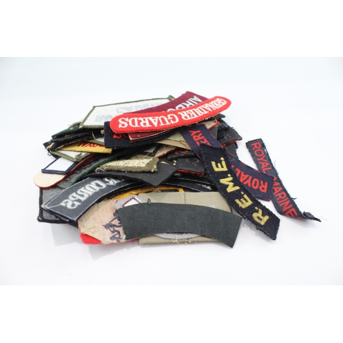 450 - Mixed Military Shoulder Titles Inc RAC, Grenadier Gaurds Etc