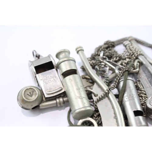544 - Mixed Whistles Lot Inc ARP, Military Bosun, Police, Etc