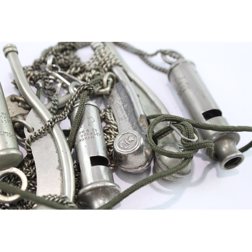 544 - Mixed Whistles Lot Inc ARP, Military Bosun, Police, Etc