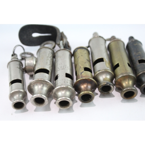 544 - Mixed Whistles Lot Inc ARP, Military Bosun, Police, Etc