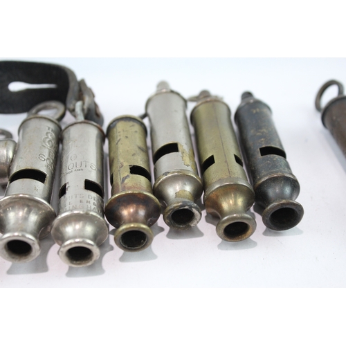 544 - Mixed Whistles Lot Inc ARP, Military Bosun, Police, Etc