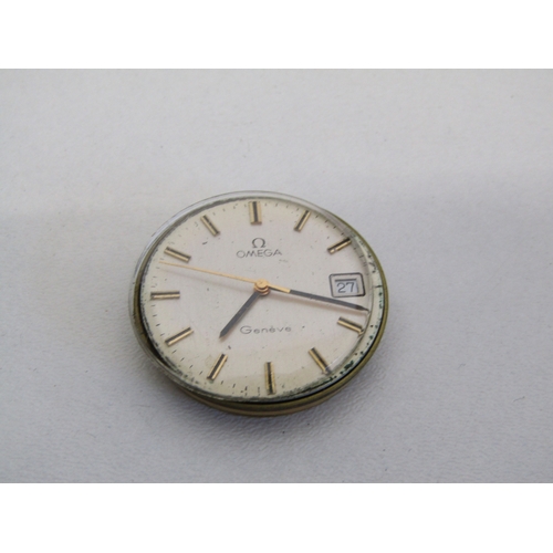 43 - 1970s Omega Geneve automatic watch, A/F