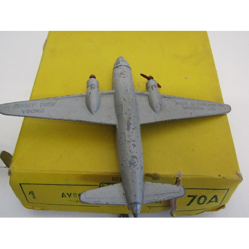 44 - Diecast model aircraft including Dinky Avro York Air Liner.