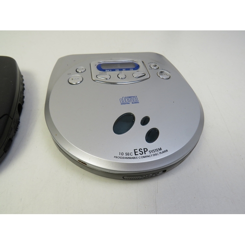 280 - Retro electronics bundle portable CD players, Cassette recorders and Walkman.