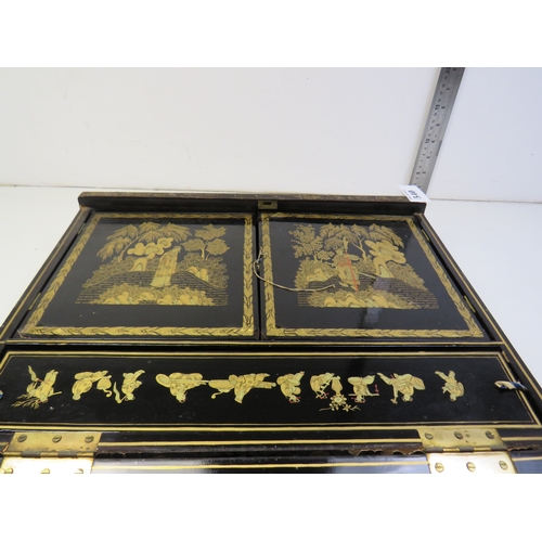 Ornate Chinese writing box