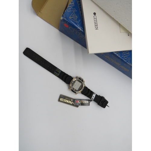 Citizen Promaster watch set in original box