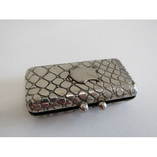 86 - Three antique metal snuff boxes.