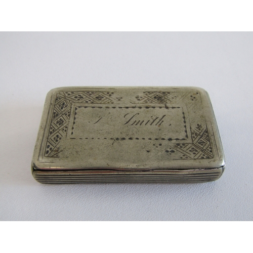 86 - Three antique metal snuff boxes.