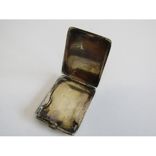 83 - Vintage cigarette case and vesta case.