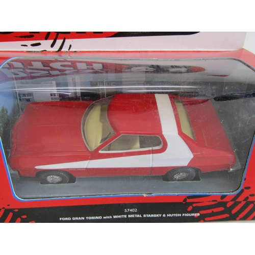 94 - 2001 Corgi Classics Starsky & Hutch Ford Gran Torino model car with figures.