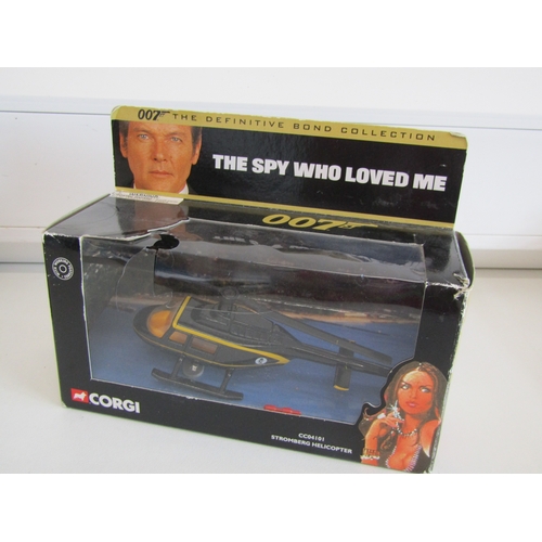 95 - Four boxed Corgi James Bond 007 diecast models.