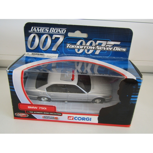 95 - Four boxed Corgi James Bond 007 diecast models.