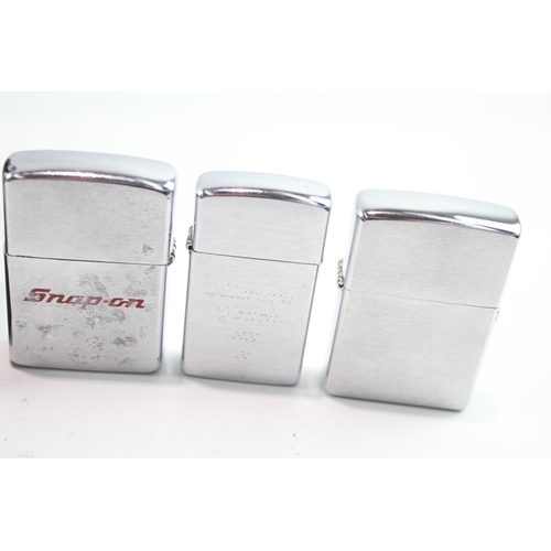 465 - Zippo Pocket Lighter Tobacciana Collectables Inc Silver Plate, Engraved, Boxed