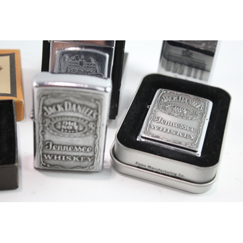 481 - Zippo Pocket Lighter Tobacciana Collectables Inc Jack Daniels