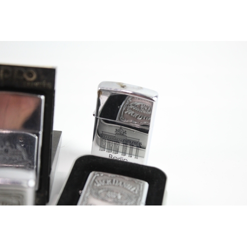 481 - Zippo Pocket Lighter Tobacciana Collectables Inc Jack Daniels