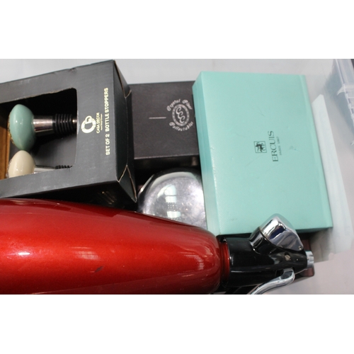 484 - Breweriana Assorted Collectables Antique Vintage, Ercuis, Flasks Cocktail Shaker