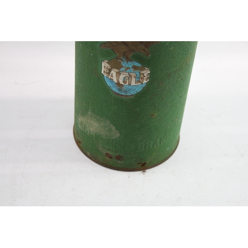 485 - Eagles Brand Large Thermus Bottle Retro Swing Handled Vintage