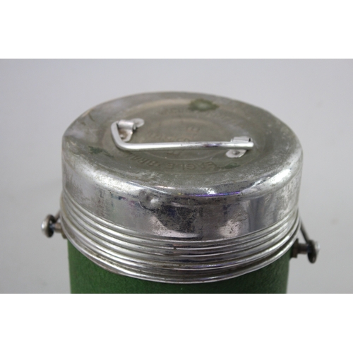 485 - Eagles Brand Large Thermus Bottle Retro Swing Handled Vintage