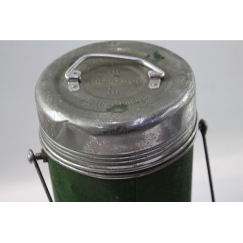 485 - Eagles Brand Large Thermus Bottle Retro Swing Handled Vintage