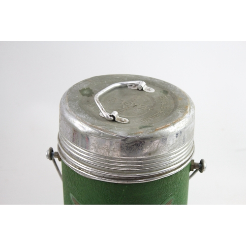 485 - Eagles Brand Large Thermus Bottle Retro Swing Handled Vintage