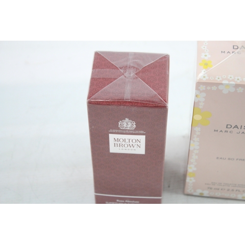 498 - Boxed Branded Designer Perfumes Daisy By Marc Jacobs & Rosa Absolute Molton Brown