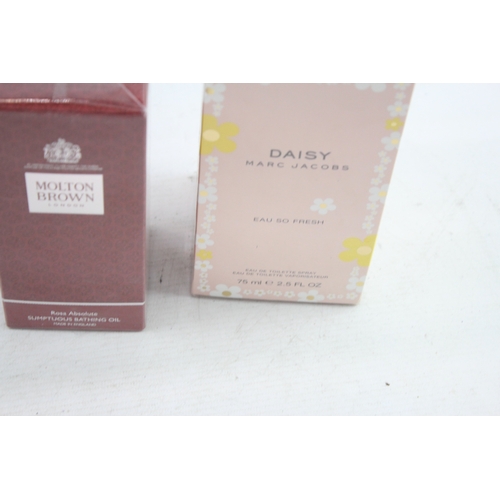 498 - Boxed Branded Designer Perfumes Daisy By Marc Jacobs & Rosa Absolute Molton Brown