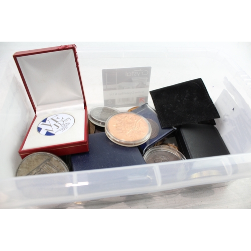 505 - Mixed Commemorative Medals & Medallions Inc George Fredrick Handle, Boxed Etc