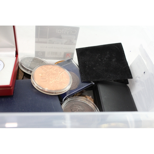 505 - Mixed Commemorative Medals & Medallions Inc George Fredrick Handle, Boxed Etc