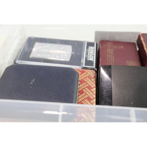 506 - Pocket Lighters Tobacciana Collectables Inc Silver Tone etc